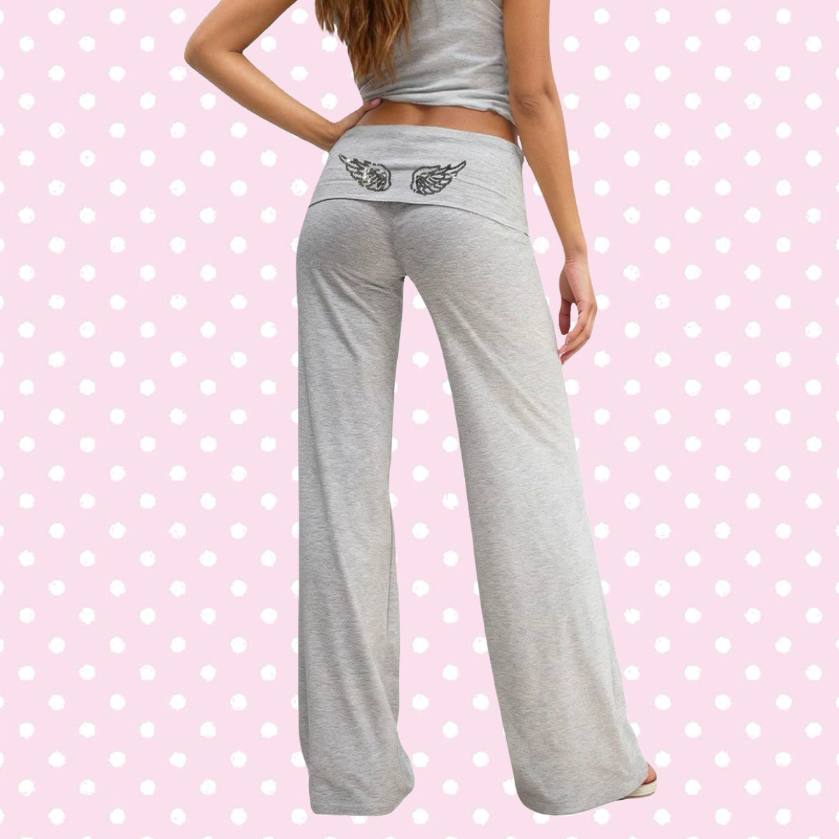 Legging Ailes Strass