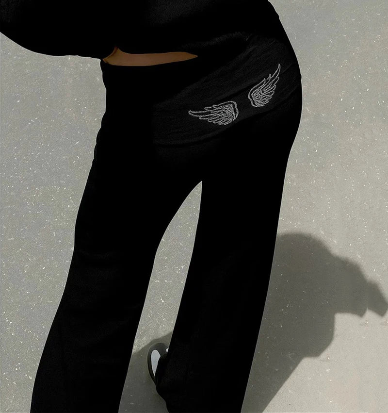 Legging Ailes Strass